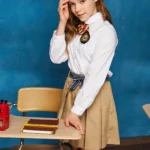 British Academy Girls’ Long-Sleeved Shirt