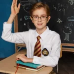 British Academy Boys’ Long-Sleeved Shirt