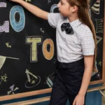 British Academy Girls’ Short-Sleeved Shirt