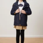 3M Insulated Detachable Collegiate Jacket-Navy + Orange / Navy