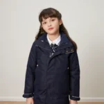 3M Insulated Detachable Collegiate Jacket-Navy + Orange / Navy