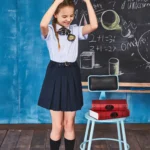 Academic Girls’ Short-Sleeved Shirt