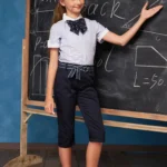 Academic Girls’ Short-Sleeved Shirt