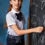 Academic Girls’ Short-Sleeved Shirt