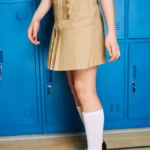 Academy Skort-Khaki