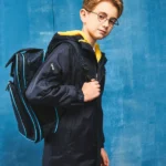 British Academy Detachable Jacket-Navy Blue/ Yellow