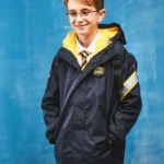 British Academy Detachable Jacket-Navy Blue/ Yellow