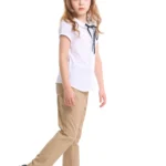 British Academy Girls’ Twill Long Pants