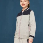 British Academy Knit Sportswear-Light Gray