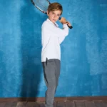 British Academy Slim-fit Sports Pants