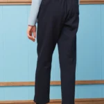 British Academy-Style Joggers-Navy Blue