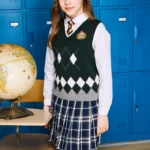 British College Argyle Vest