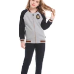 British college knitted sports suit