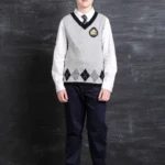 British Collegiate V-Neck Vest