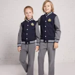 British Preppy Sports Set-Navy & Dark Gray