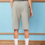 British Preppy Sports Shorts – Light Gray