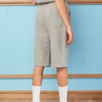 British Preppy Sports Shorts – Light Gray