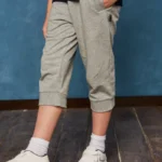 British style sports capri pants