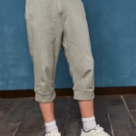 British style sports capri pants