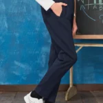 British style thickened sports trousers