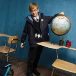 Campus-Inspired Convertible Jacket