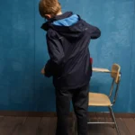 Campus-Inspired Convertible Jacket