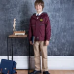 Campus-Inspired Multi-Functional Cold-Weather Jacket