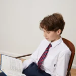 British Academy Boys’ Wrinkle-Resistant Long-Sleeved Shirt