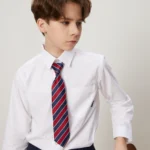 British Academy Boys’ Wrinkle-Resistant Long-Sleeved Shirt
