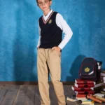 Preppy Cotton Sweater Vest